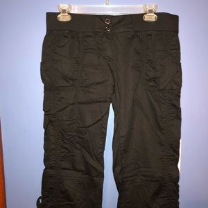 New York & company light weight cargo pants size 4